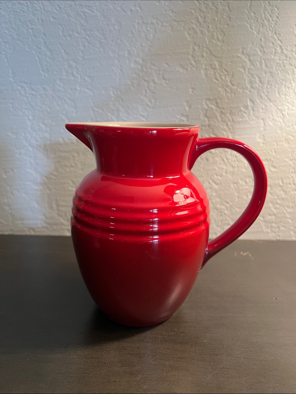 Le Creuset Red Cerise Pitcher